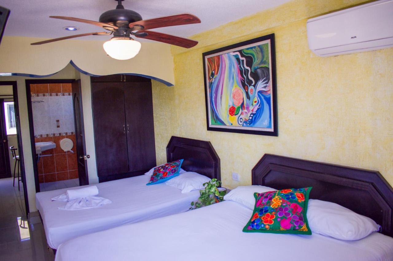 פלאייה דל כרמן Hotel Melina מראה חיצוני תמונה
