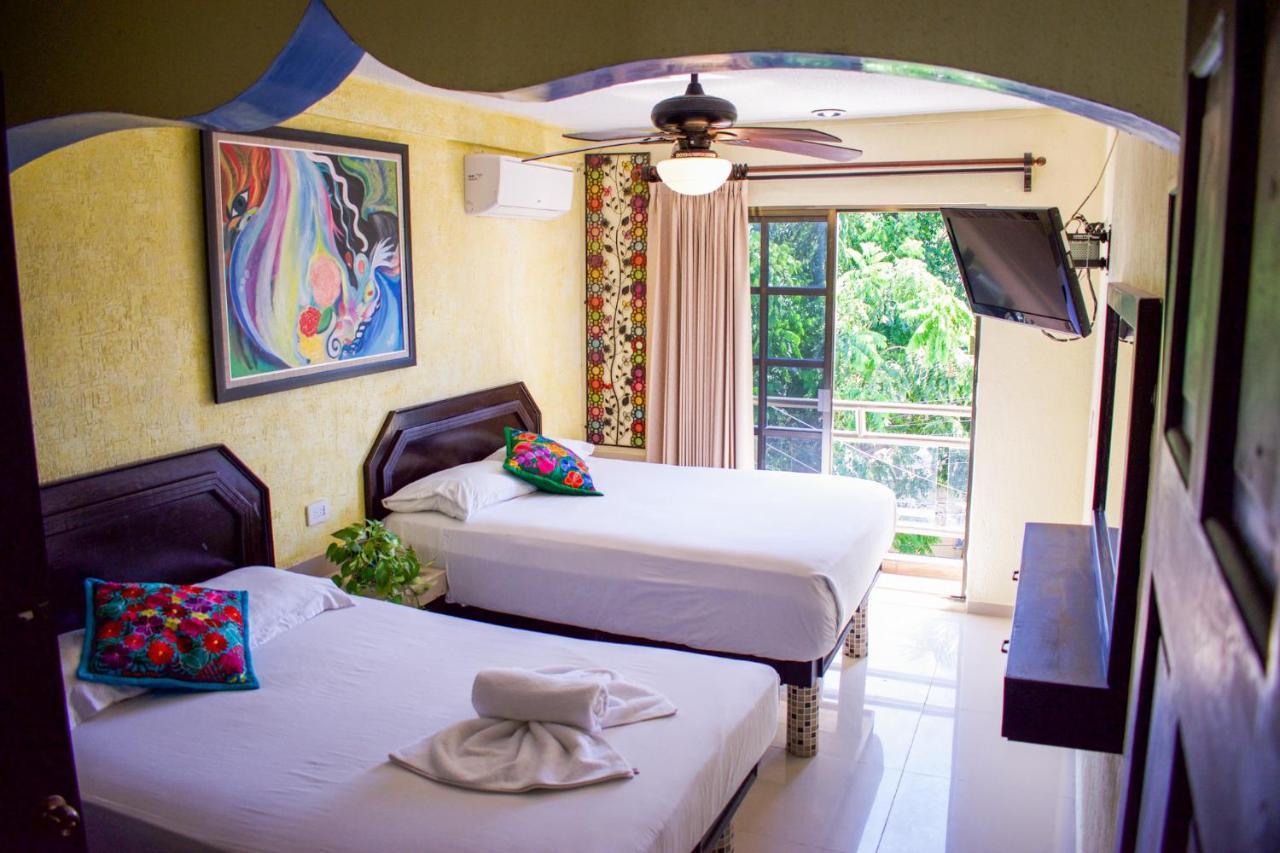 פלאייה דל כרמן Hotel Melina מראה חיצוני תמונה